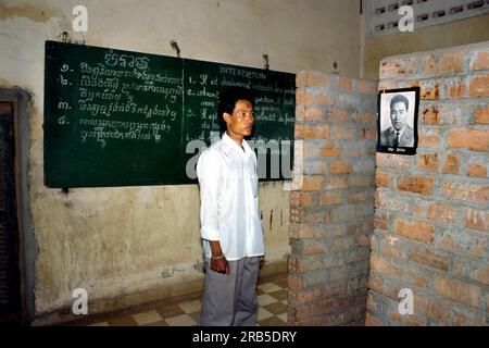 Tuol Sleng Genocide Museum oder S-21. Phnom Penh. Kambodscha. Asien Stockfoto