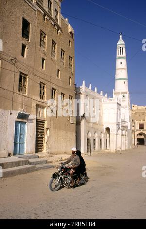 Shibam. Jemen. Hadramawt. Jemen. Arabische Halbinsel Stockfoto