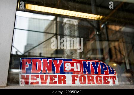 Ground Zero. Manhattan. In New York City. Usa Stockfoto