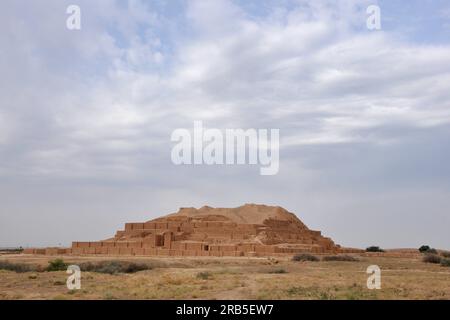 Im Iran. Region Chuzestan. Ahwaz. Choga Zanbil Zigurrat Stockfoto