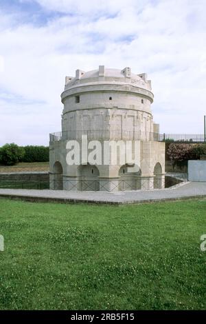 Mausoleum Theodoric. Ravenna. Emilia Romagna. Italien Stockfoto