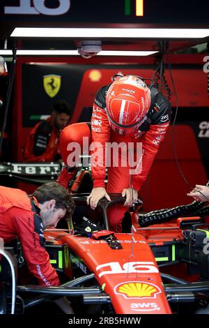 1. Juli 2023, Red Bull Ring, Spielberg, Formel 1 Rolex Grand Prix von Österreich 2023, im Bild Charles Leclerc (MCO), Scuderia Ferrari Stockfoto