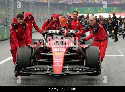 1. Juli 2023, Red Bull Ring, Spielberg, Formel 1 Rolex Grand Prix von Österreich 2023, im Bild Charles Leclerc (MCO), Scuderia Ferrari Stockfoto