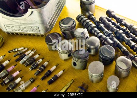 Museo Dell'Auto Storica Stanguellini. Modena. Emilia Romagna. Italien Stockfoto