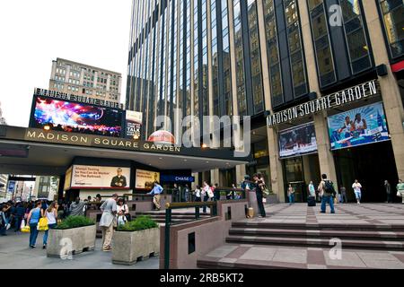 Madison Square Garden. Manhattan. In New York City. Usa Stockfoto