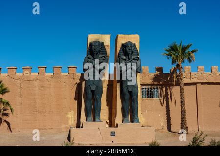 Marokko. Ouazazate. Atlas Film Studios ist das größte Filmstudio der Welt Stockfoto