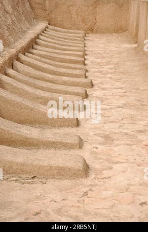 Im Iran. Region Chuzestan. Ahwaz. Choga Zanbil Zigurrat Stockfoto