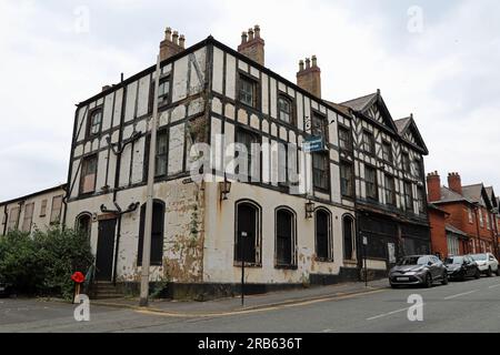 Grand Hotel im Stadtzentrum von Wigan Stockfoto