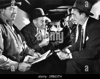 Barry Fitzgerald, am Drehort des Films, "Easy Come, Easy Go", Paramount Pictures, 1947 Stockfoto