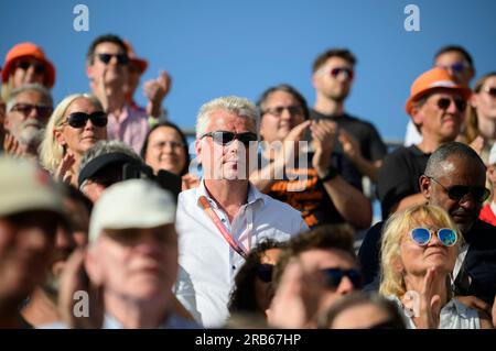 Juergen KESSING (Jurgen) (DLV-Präsident) Finale des Männerstabes am 7. Juli 2022 in Düsseldorf. Das Finale 2023 Rhein-Ruhr von 06,07 bis 09.07.2023 Stockfoto