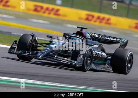 FORMEL 1 ARAMCO GRAND PRIX 2023 – George Russel (Großbritannien) – Mercedes-AMG PETRONAS F1 Team Stockfoto