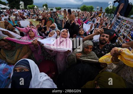 Srinagar, Indien. 07. Juli 2023. (Foto von Mubashir Hassan/Pacific Press) Kredit: Pacific Press Media Production Corp./Alamy Live News Stockfoto