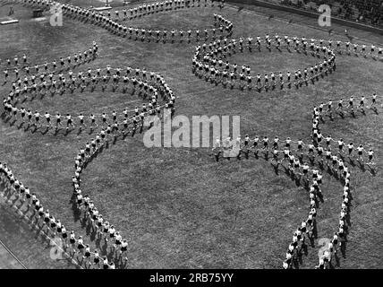 Stockholm, Schweden: 19. Mai 1939 ein Frauenturnier im Stadion in Stockholm. Stockfoto