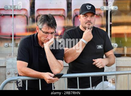 Mark Lemon während des Spiels der National Development League zwischen Belle Vue Aces und Kent Royals im National Speedway Stadium, Manchester, am Freitag, den 7. Juli 2023. (Foto: MI News) Guthaben: MI News & Sport /Alamy Live News Stockfoto