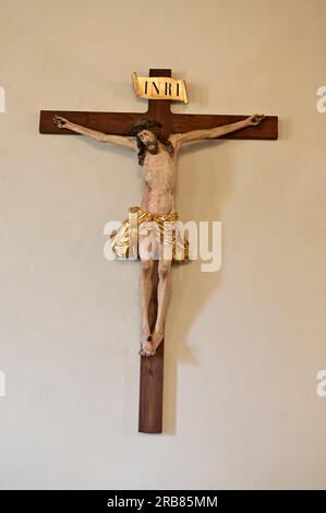 Hartberg, Steiermark, Österreich. 29. Juni 2023. Stadtgemeindekirche St. Martin in Hartberg Stockfoto