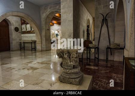 Das Skanderbeg Museum in Kruje (Nationalheld Gjergj Kastrioti, gemeinhin bekannt als Skanderbeg) Stockfoto