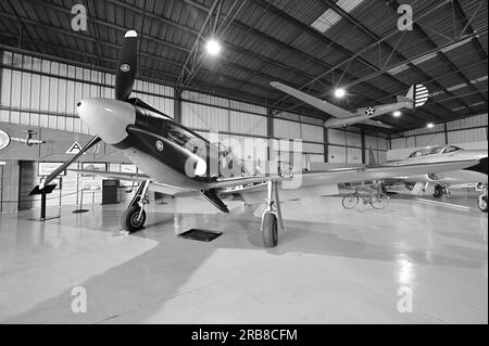 Nordamerikanische P-51A „Mustang“ Stockfoto