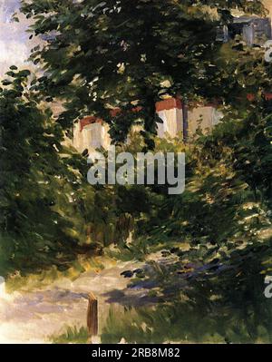 A Corner of the Garden in Rueil 1882; Paris, Frankreich, von Edouard Manet Stockfoto