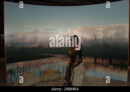 Blick auf den Yosemite-Nationalpark, Kalifornien, während des Besuchs von Minister Dirk Kempthorne Stockfoto