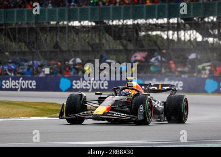 Silverstone, Großbritannien. 8. Juli 2023. Nr. 11 Sergio Perez (MEX, Oracle Red Bull Racing), F1 Grand Prix von Großbritannien auf dem Silverstone Circuit am 8. Juli 2023 in Silverstone, Großbritannien. (Foto von HIGH TWO) dpa/Alamy Live News Stockfoto