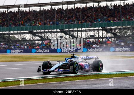 Silverstone, Großbritannien. 8. Juli 2023. #31 Esteban Ocon (FRA, BWT Alpine F1 Team), F1 Grand Prix von Großbritannien am Silverstone Circuit am 8. Juli 2023 in Silverstone, Großbritannien. (Foto von HIGH TWO) dpa/Alamy Live News Stockfoto