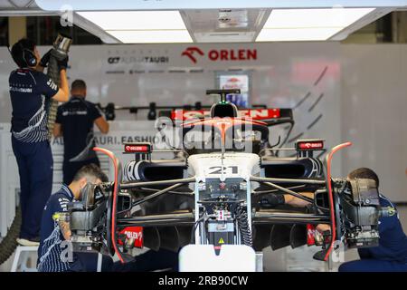 Silverstone, Großbritannien. 8. Juli 2023. Während DER FORMEL 1 ARAMCO BRITISH GRAND PRIX 2023 - jUL7-9 Silverstone, Großbritannien (Kreditbild: © Alessio De Marco/ZUMA Press Wire) NUR REDAKTIONELLE VERWENDUNG! Nicht für den kommerziellen GEBRAUCH! Stockfoto