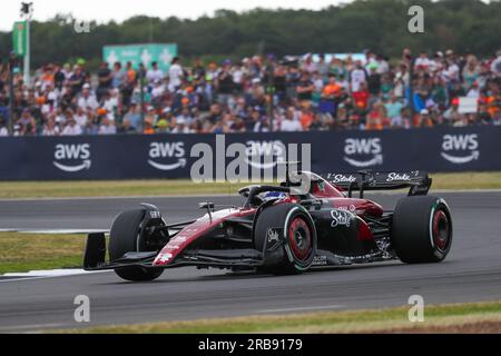 Silverstone, Großbritannien. 8. Juli 2023. Während DER FORMEL 1 ARAMCO BRITISH GRAND PRIX 2023 - jUL7-9 Silverstone, Großbritannien (Kreditbild: © Alessio De Marco/ZUMA Press Wire) NUR REDAKTIONELLE VERWENDUNG! Nicht für den kommerziellen GEBRAUCH! Stockfoto