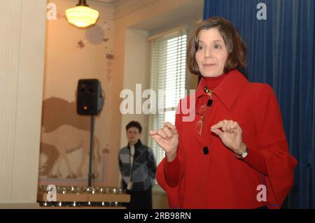 Veranstaltung im "Main Interior" zur Würdigung der Beiträge zum "Performance and Accountability Report 2008" des Innenministeriums mit Ausführungen von Stellvertretender Sekretär P. Lynn Scarlett, stellvertretender Sekretär James Cason, Direktor des Haushaltsbüros Pamela Haze, Stellvertretender Kontrolleur Danny Werfel, Direktor des Finanzmanagements Daniel Fletcher, Und Leiter des Planungs- und Leistungsmanagements Richard Beck Stockfoto