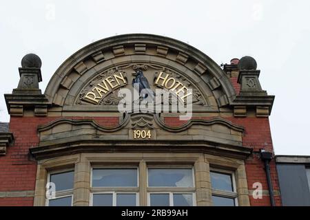 Raven Hotel in Wigan im Großraum Manchester Stockfoto