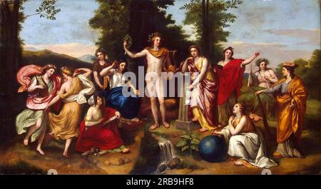 Parnassus (Studie) 1760 von Anton Raphael Mengs Stockfoto