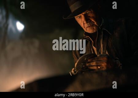 Indiana Jones und die Ziellinie 2023 Harrison Ford Stockfoto