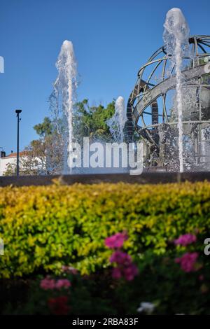 Infante-Avenue-Brunnen, insel madeira, Portugal Stockfoto