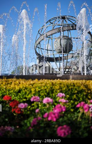 Infante-Avenue-Brunnen, insel madeira, Portugal Stockfoto