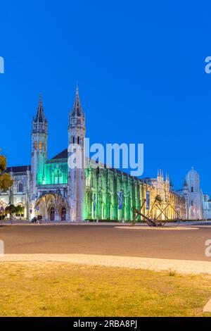 Monastero dos Jeronimos, Lissabon, Portugal Stockfoto