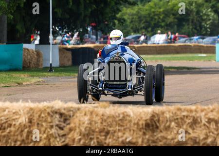 1923 Delage Bequet Special, im Bicester Heritage Flywheel 2023. Stockfoto