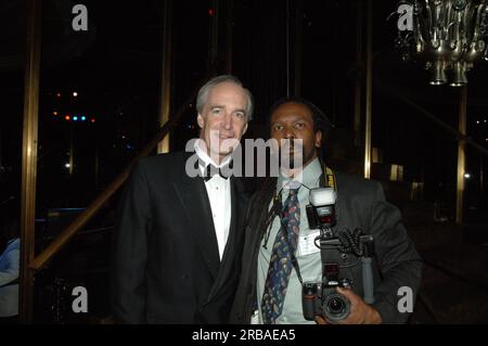 Spendensammlungsgala für den African American Experience Fund (AAEF) der National Park Foundation im Rainbow Room im Rockefeller Center, New York City, New York, wo Minister Dirk Kempthorne der ehemaligen US-Regierung beitrat Botschafter bei den Vereinten Nationen und Bürgerrechtsführer Andrew Young, ehemaliger stellvertretender Arbeitsminister und Pionier der Little-Rock-Schulintegration Ernest Green, Vizepräsidentin der Coca-Cola Company Ingrid Saunders Jones, Nachrichtenkorrespondent und Moderator Gwen Ifill, Und der Vorsitzende des AAEF Kuratoriums Robert Harris unter den Würdenträgern Stockfoto