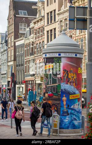 Amsterdam, Holand, ROKIN Stockfoto