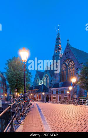 Amsterdam, Holand, OUDE KERKS Stockfoto