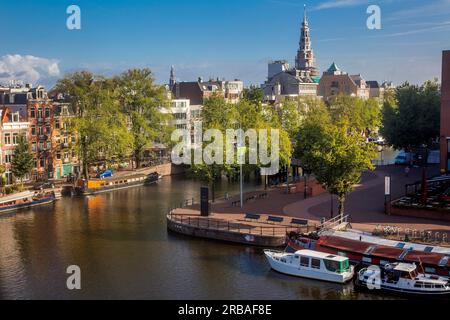 Amsterdam, Holand, BINNENAMSTEL Stockfoto
