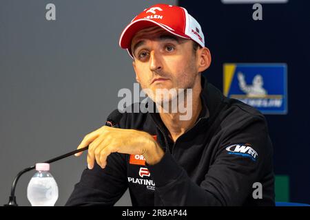 Monza, Italien. 08. Juli 2023. TEAM WRT - Oreca 07 Gibson - Robert Kubica (POL) Kredit: Live Media Publishing Group/Alamy Live News Stockfoto