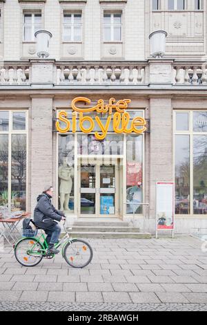 Café Sybille, Berlin, Deutschland Stockfoto