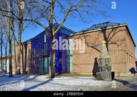 Kunstmuseum, Trondheim, Norwegen Stockfoto