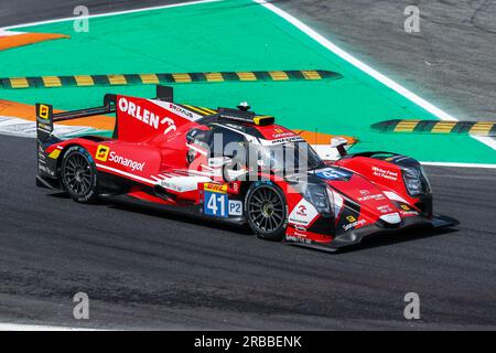 Monza, Italien. 08. Juli 2023. #41 Team WRT - Oreca 07 Gibson von Robert Kubica (POL) in Aktion während der WEC FIA World Endurance Championship 6 Stunden Monza 2023 bei Autodromo Nazionale Monza. Kredit: SOPA Images Limited/Alamy Live News Stockfoto