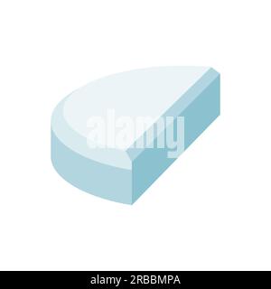 Medizin Kapseln Vektordarstellung im flachen Design Stock Vektor