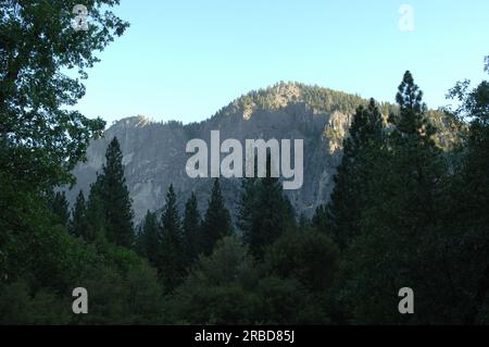 Blick auf den Yosemite-Nationalpark, Kalifornien, während des Besuchs von Minister Dirk Kempthorne Stockfoto