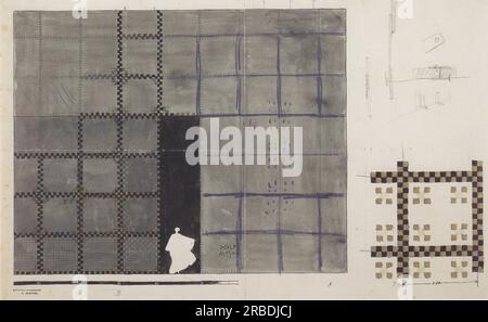 Design for A Stage Dekoration c.1901; Österreich von Koloman Moser Stockfoto