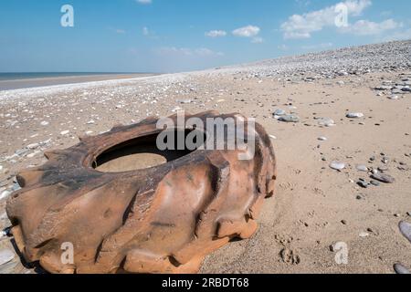 Pensarn Llanddulas Beach in der Nähe von Abergele an der Nordwalisküste Conwy County Stockfoto