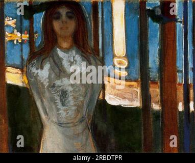 The Voice / Summer Night 1896 von Edvard Munch Stockfoto