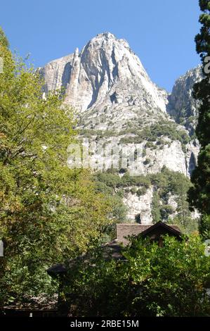 Blick auf den Yosemite-Nationalpark, Kalifornien, während des Besuchs von Minister Dirk Kempthorne Stockfoto