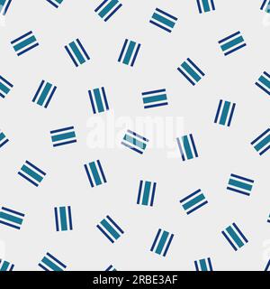 Nahtloses einfaches geometrisches Vektormuster. Endlos wiederholbarer grauer Hintergrund. Stilvoller Textildruck Stock Vektor